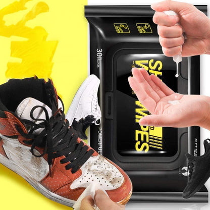 Premium Sneaker & Shoe Cleaner Wipes(1 Packs of 80)