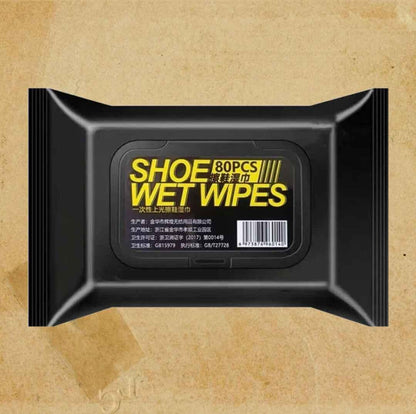 Premium Sneaker & Shoe Cleaner Wipes(1 Packs of 80)