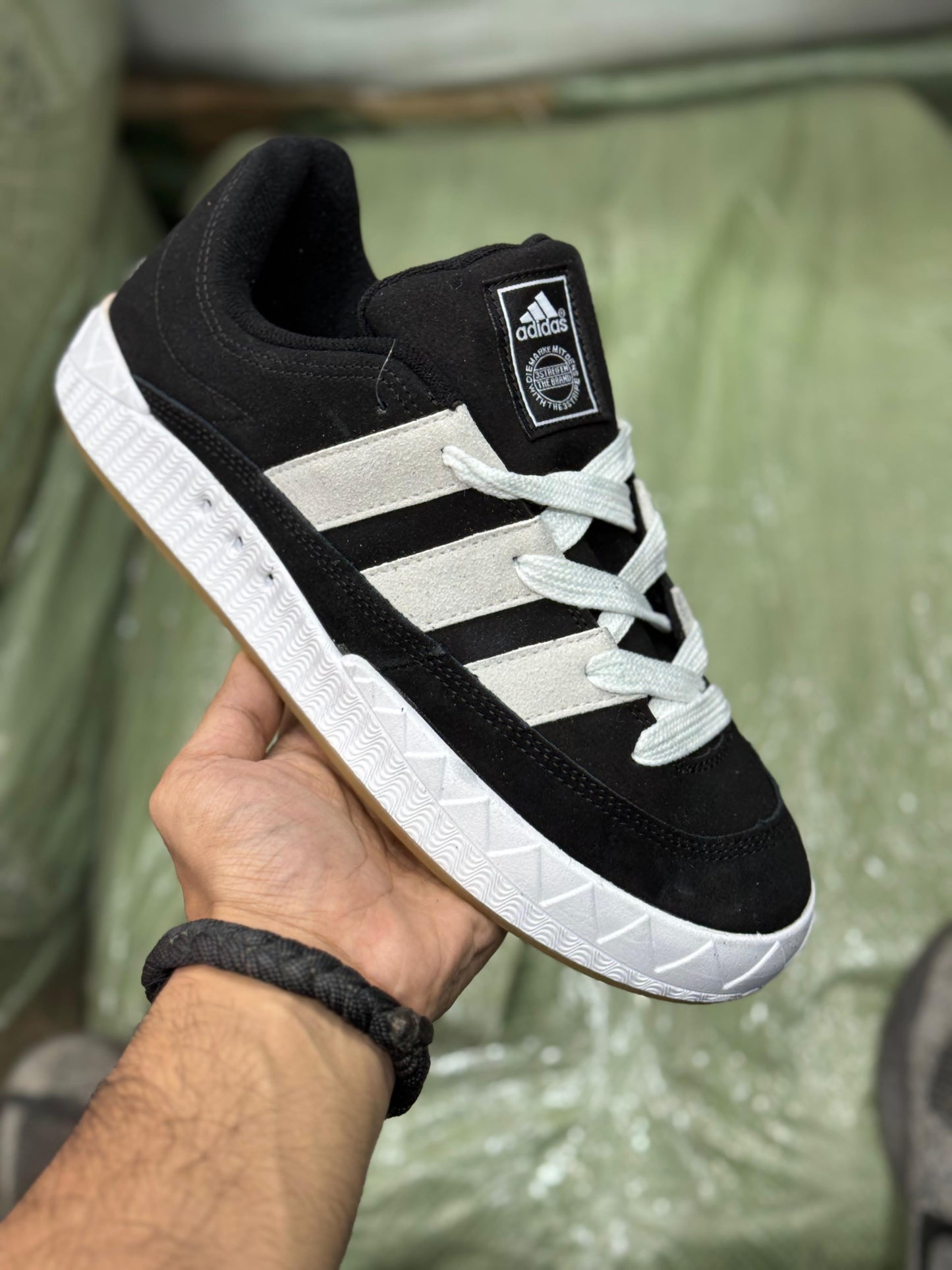 ADIDAS Adimatic  Black Crystal White  (Mirror Image of OG)