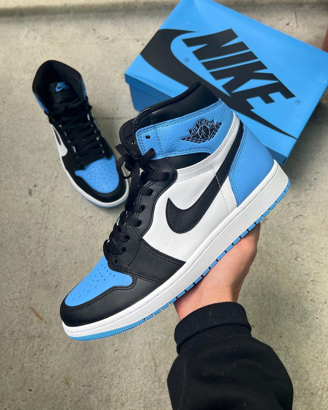 Nike air Jordan One unc toe (Mirror Image of OG)