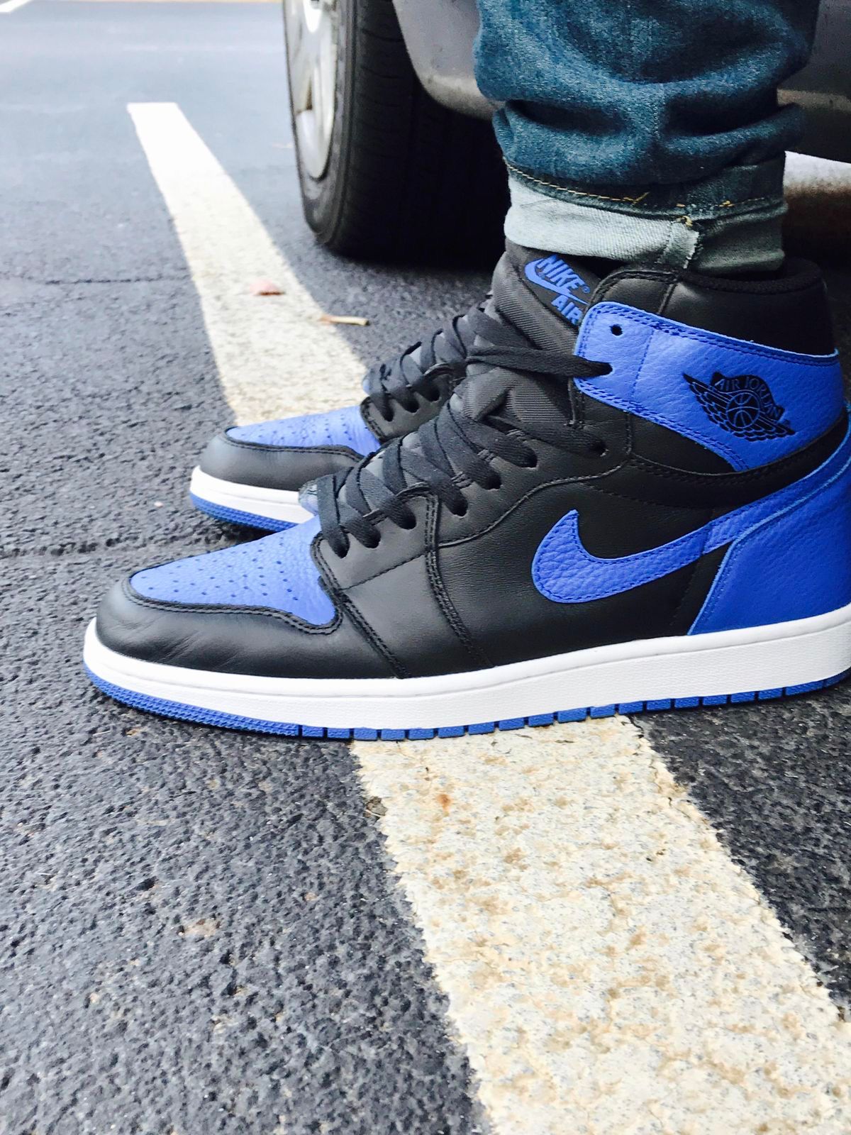 Air Jordan one high royal toe  (Mirror Image of OG)