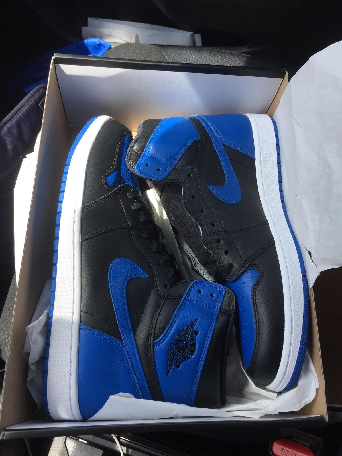 Air Jordan one high royal toe  (Mirror Image of OG)