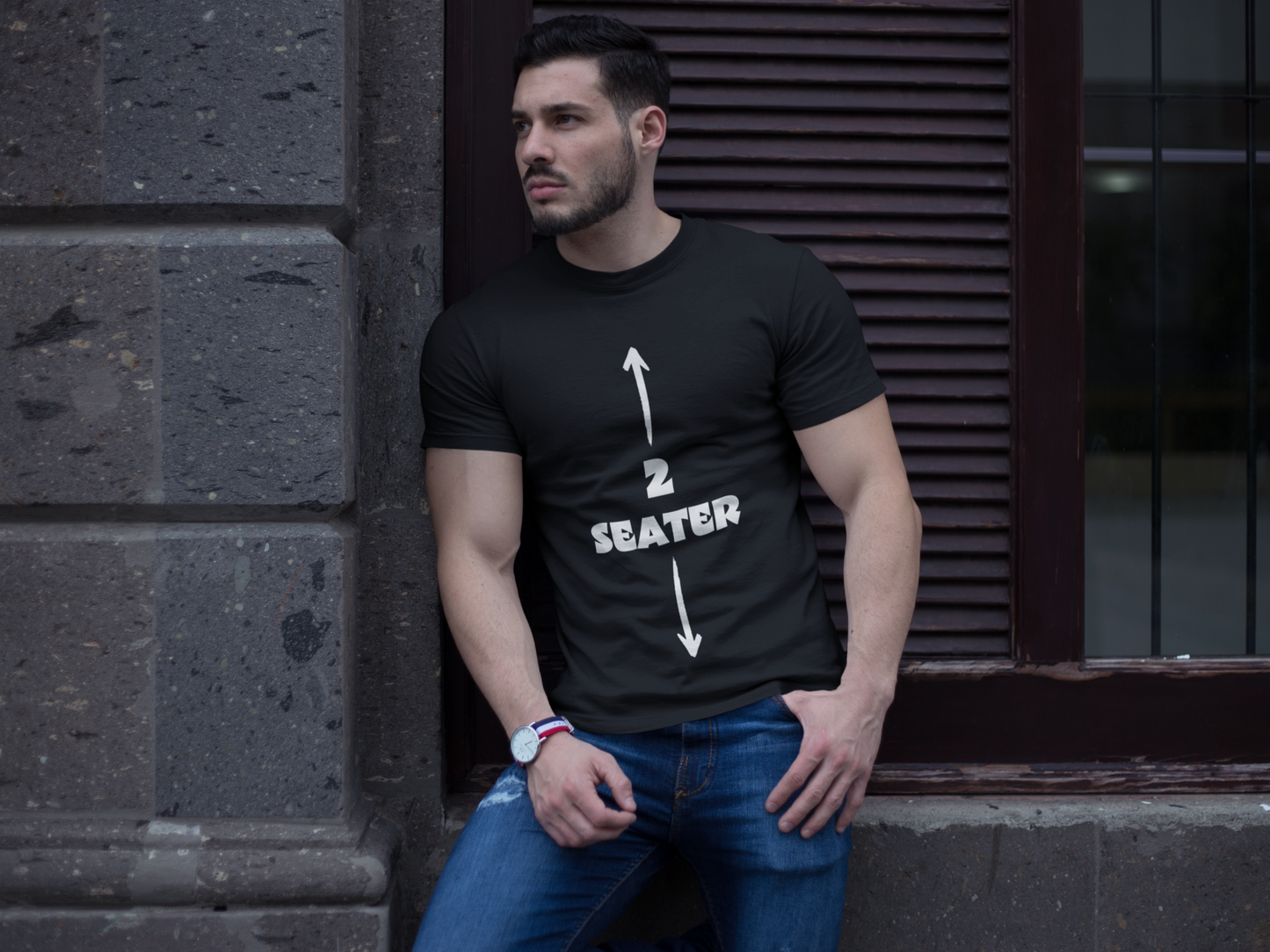 2 Seater Double Meaning T Shirt