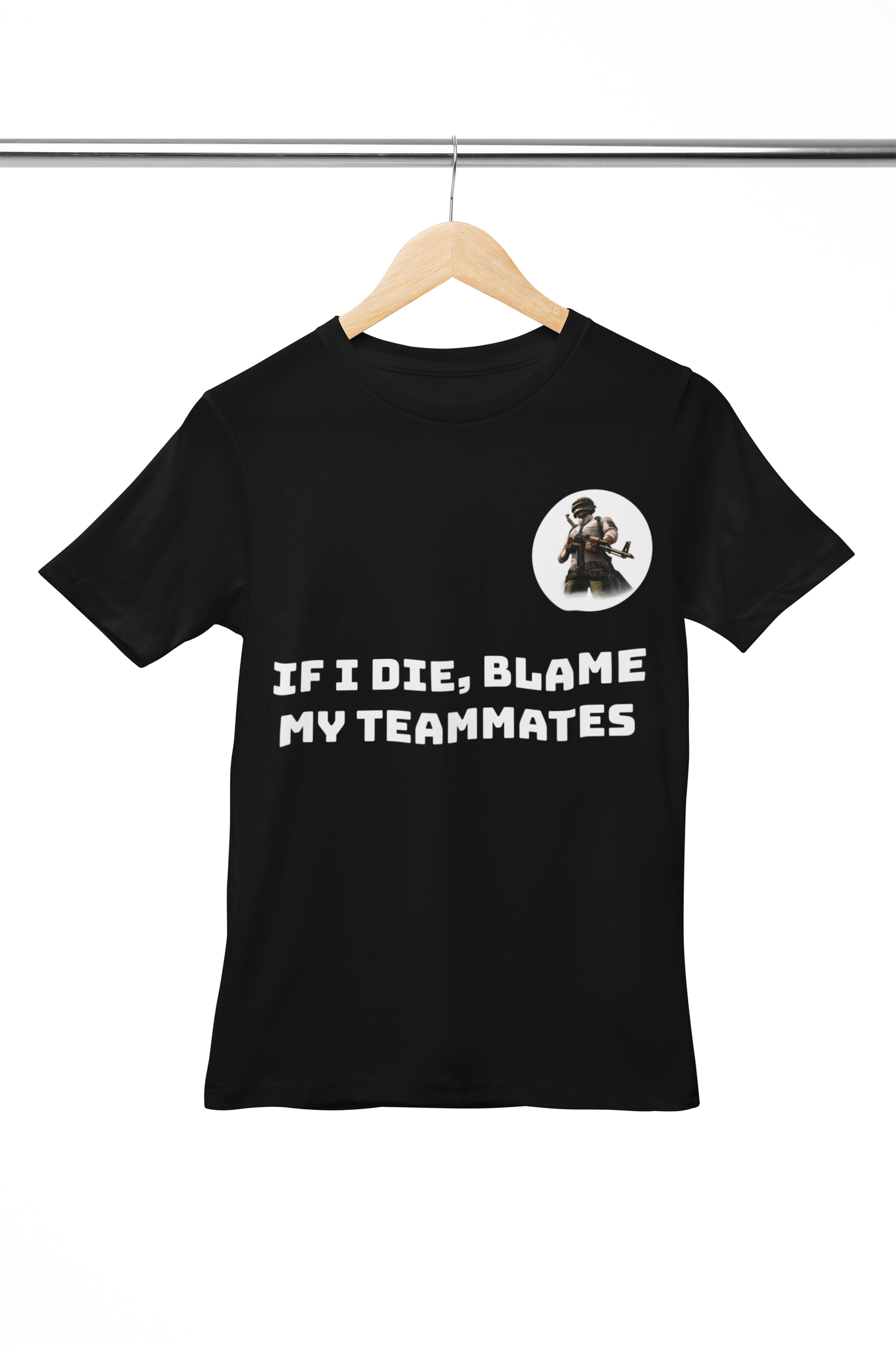 Blame My Teammates – PUBG Gamer T Shirt